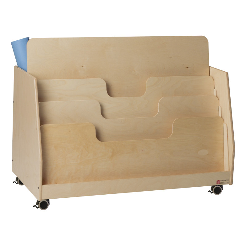 Rolling cart for pens and paper
