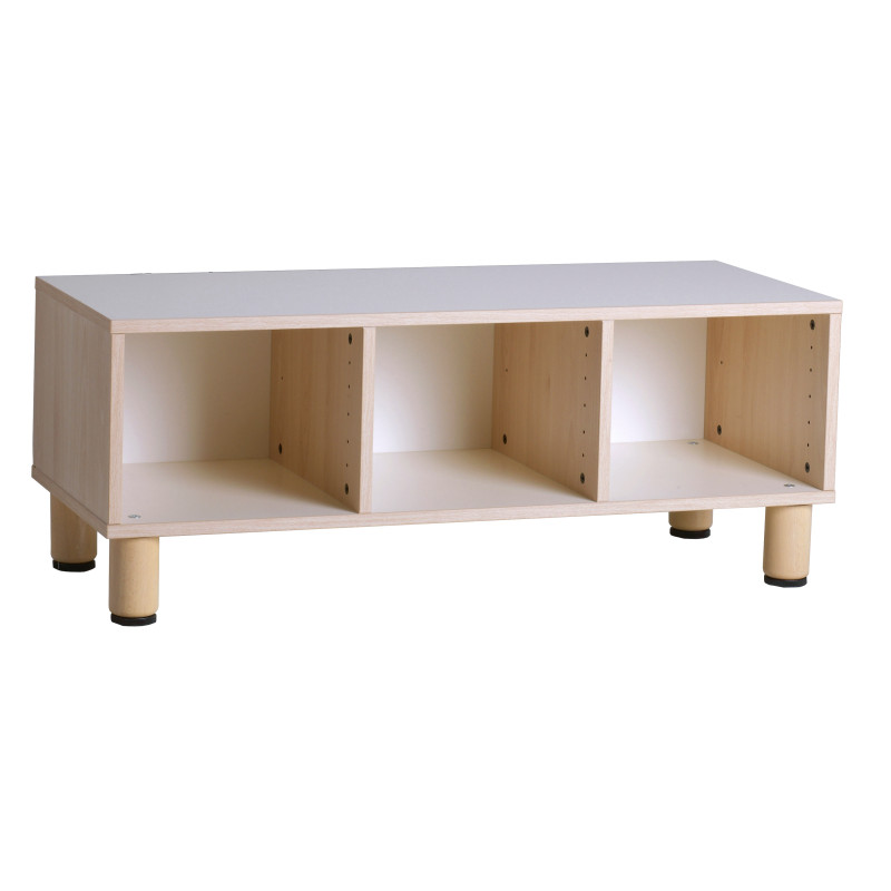 Cabinet with 3 compartments