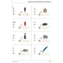 My Magnifying Reading Book 1 - I Can Read Very Precisely - Edition with Article Marking (DaZ)
