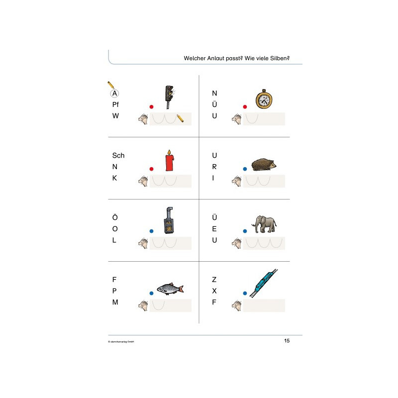 My Magnifying Reading Book 1 - I Can Read Very Precisely - Edition with Article Marking (DaZ)