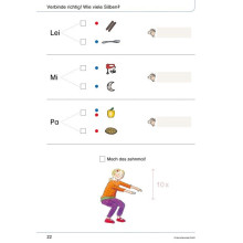 My Magnifying Reading Book 1 - I Can Read Very Precisely - Edition with Article Marking (DaZ)