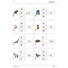 My Magnifying Reading Book 1 - I Can Read Very Precisely - Edition with Article Marking (DaZ)