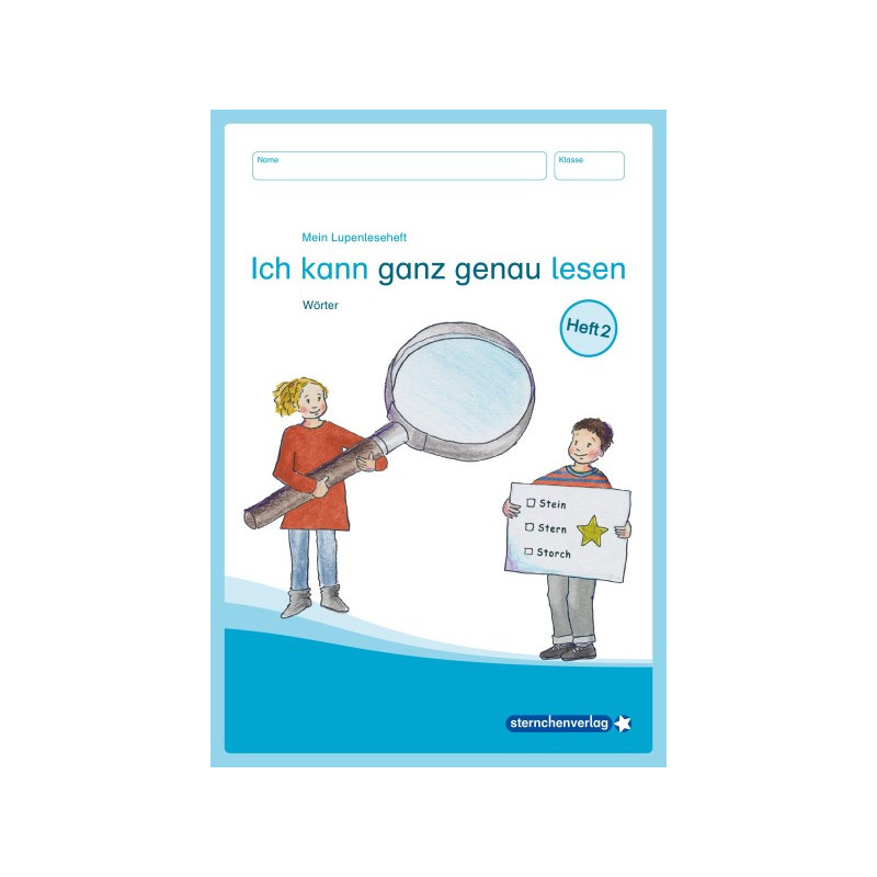 Mein Lupenleseheft 2 - Ich kann ganz genau lesen - Wörter