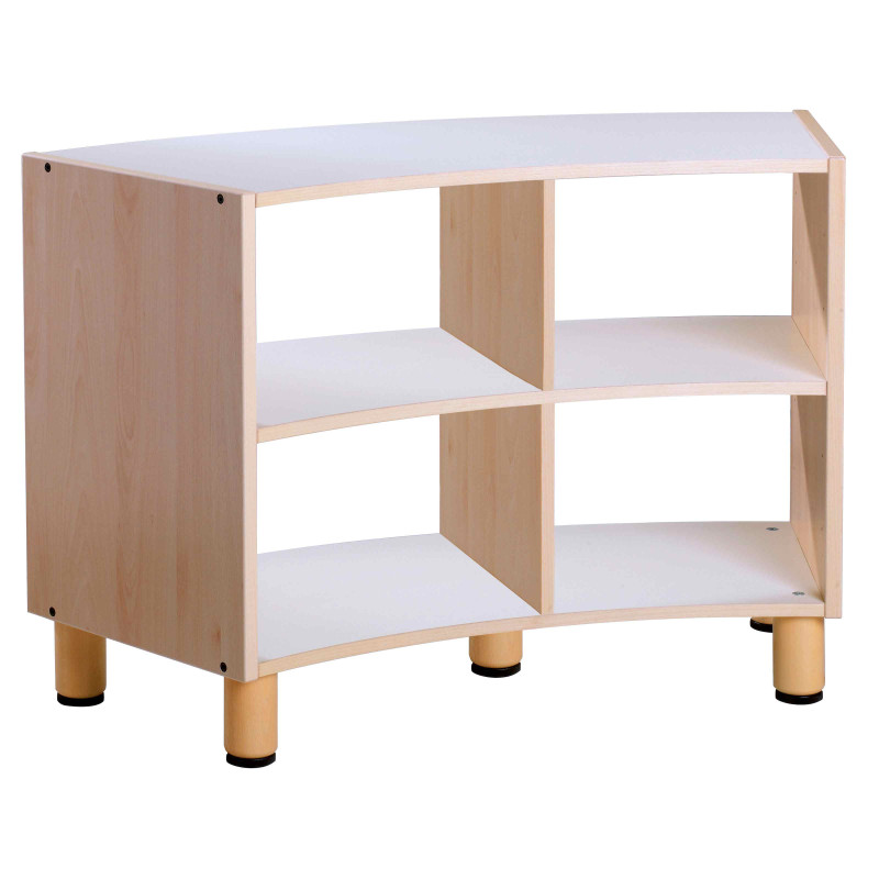Montessori Regal 45° – 2 Ebene