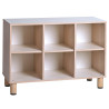 Montessori Regal mit 6 Fächern (105 cm)
