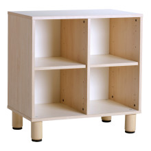 Montessori shelf with 4 compartments (71 cm)