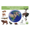 Card file animals North America