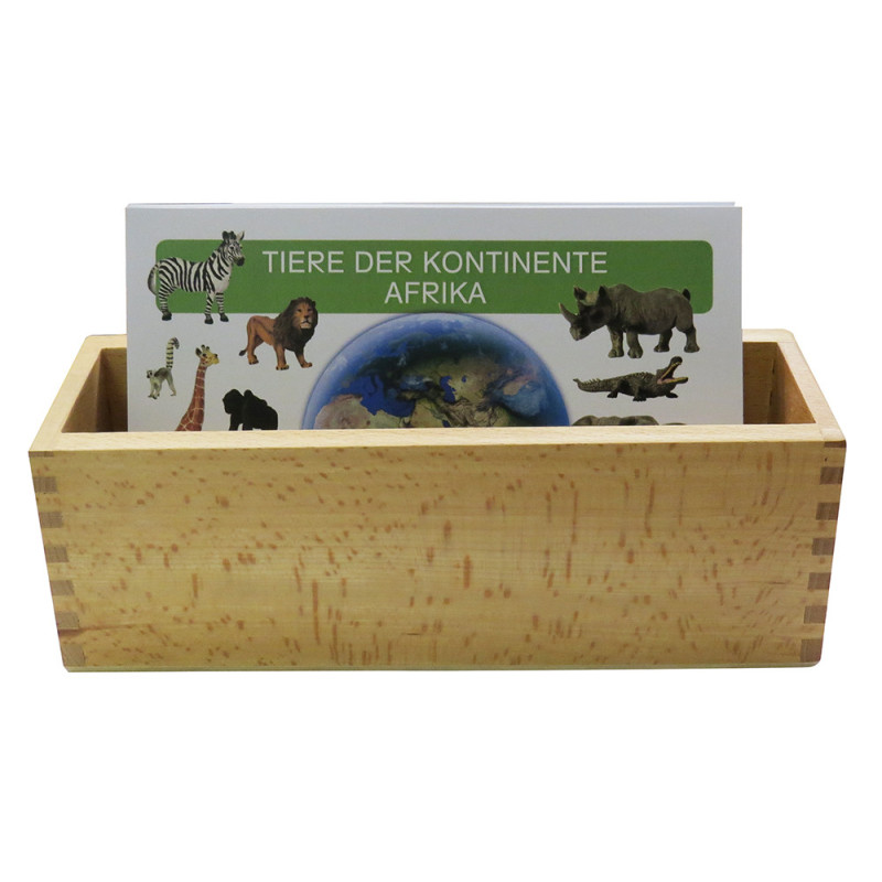 Card file animals Africa