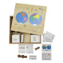 Monument box – Montessori landmarks of the continents