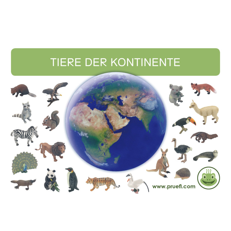 Tiere der Kontinente