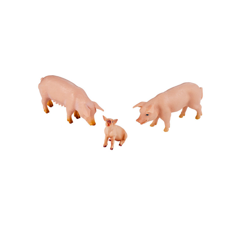 Animal family pig - figures
