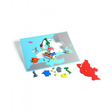 Puzzle mapa Európy