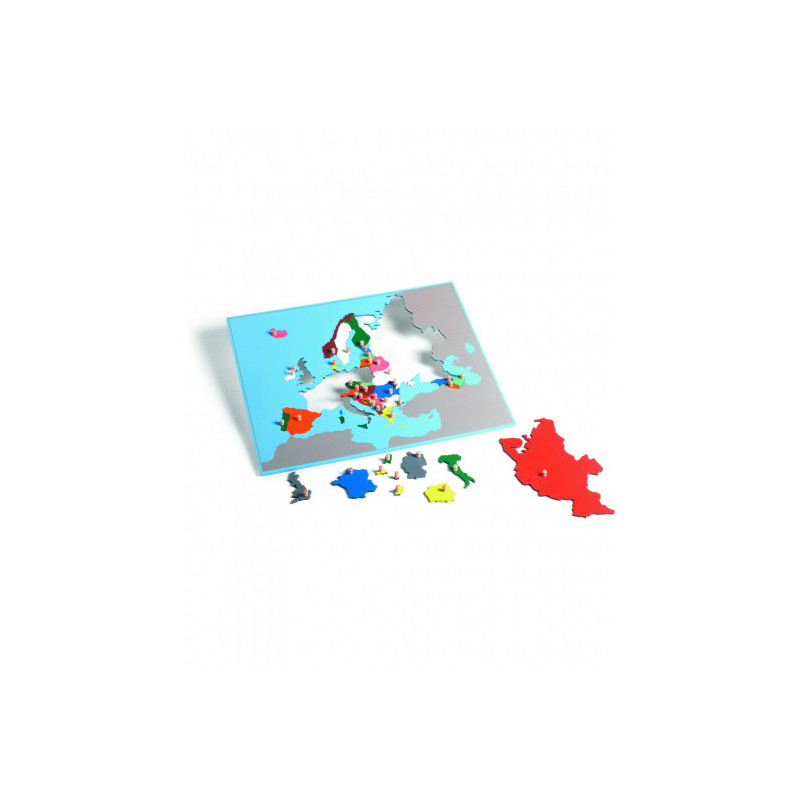 Puzzle mapa Európy