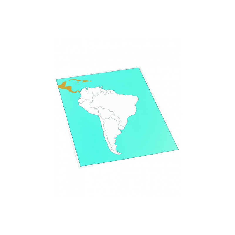 Control Chart Of South America Unlabeled