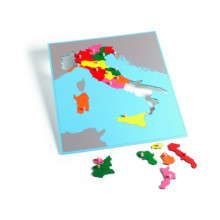 Puzzle mapa Taliansko
