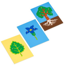 Puzzleset - Baum, Blatt, Blumen
