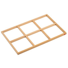 Nasadenia pre geometrickú komodu červenú a bielu