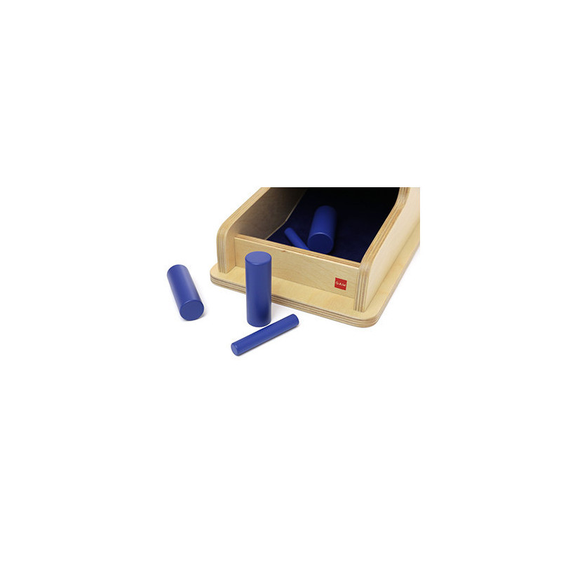 Box mit verschiedenen Zylindern