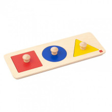 Puzzlesatz mit kombinierten Figuren