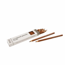 Triangular Colored Pencil: Light Brown (12)
