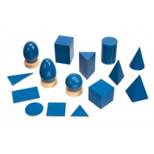 Geometric body 6 cm dark blue