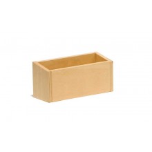Karteikaesten aus Holz  Klein schmal