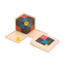 Trinomischer Kubus bunt