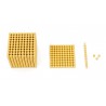 Perlová kocka - pevné perly,nylon