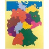 PUZZLE MAP OF Germany