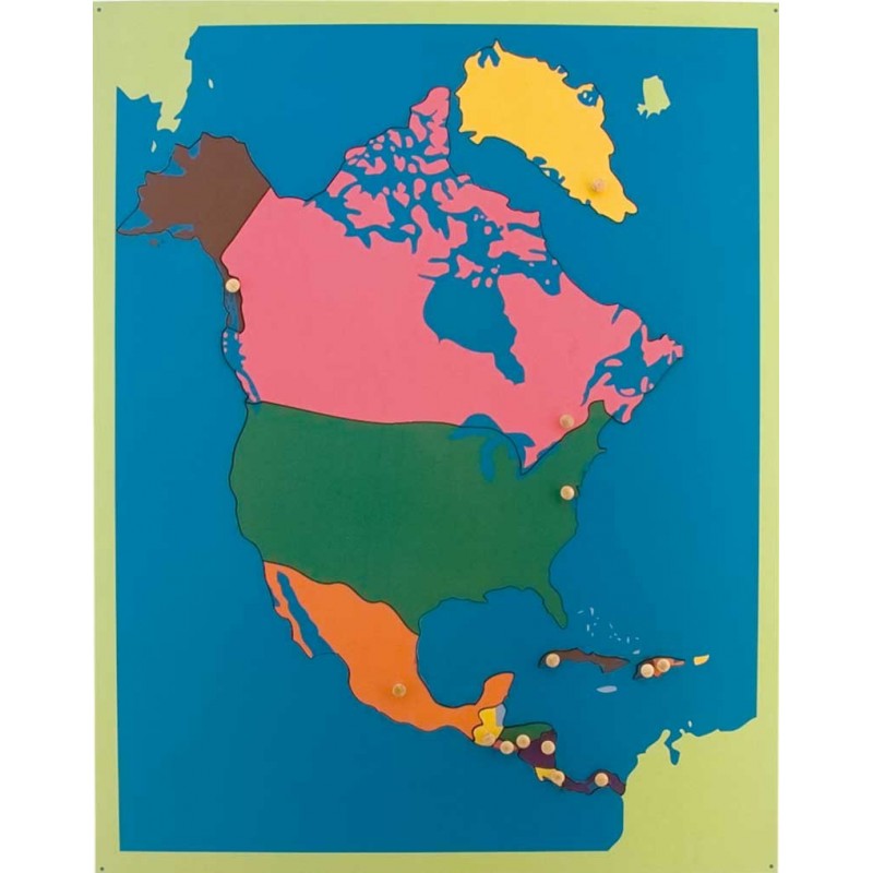 Puzzle Severná Amerika