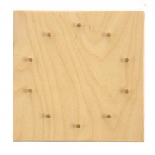 Geoboard kruh 10 drevenými kolíkmi