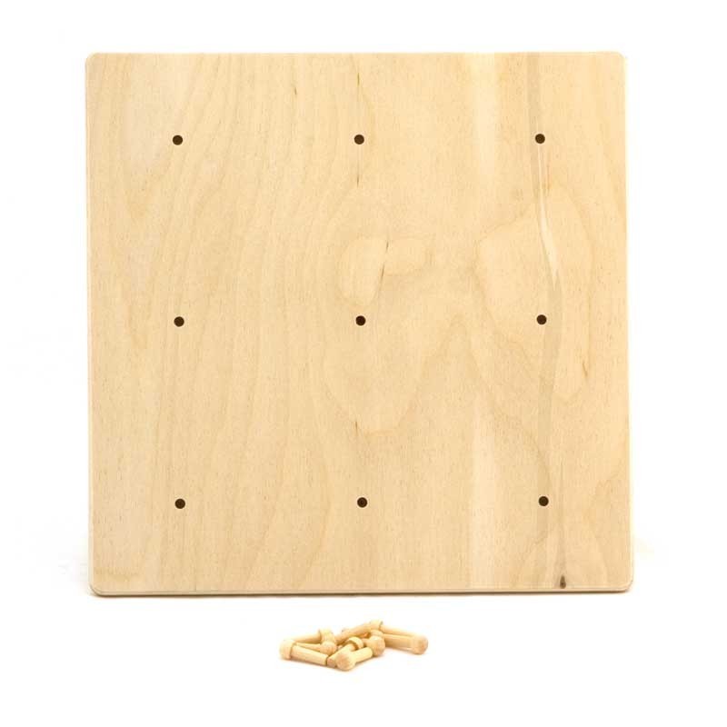 Nagelbrett, Geotafel 3x3