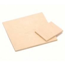 Holztäfelchen 8 x 25,5 cm  spitze Ecken