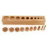 Insert cylinder block 3 flat / high
