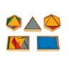 Constructive Triangles, Set Of 5  Boxes