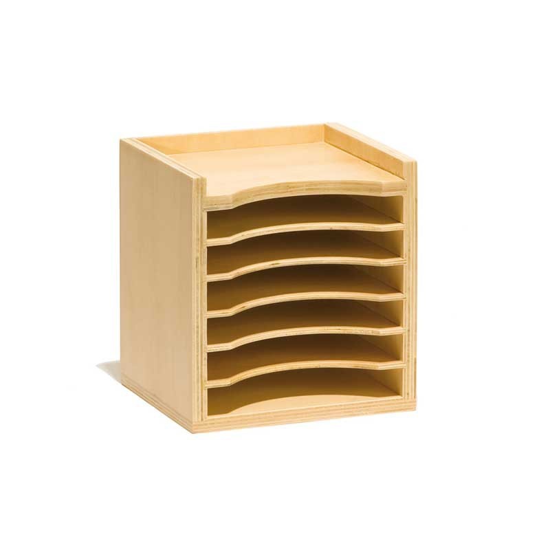 Geometric Form Card Cabinet