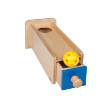 Holzkasten mit Schublade