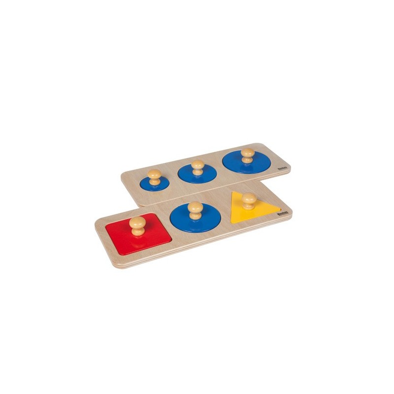 Sada puzzle s kombinovanými tvarmi