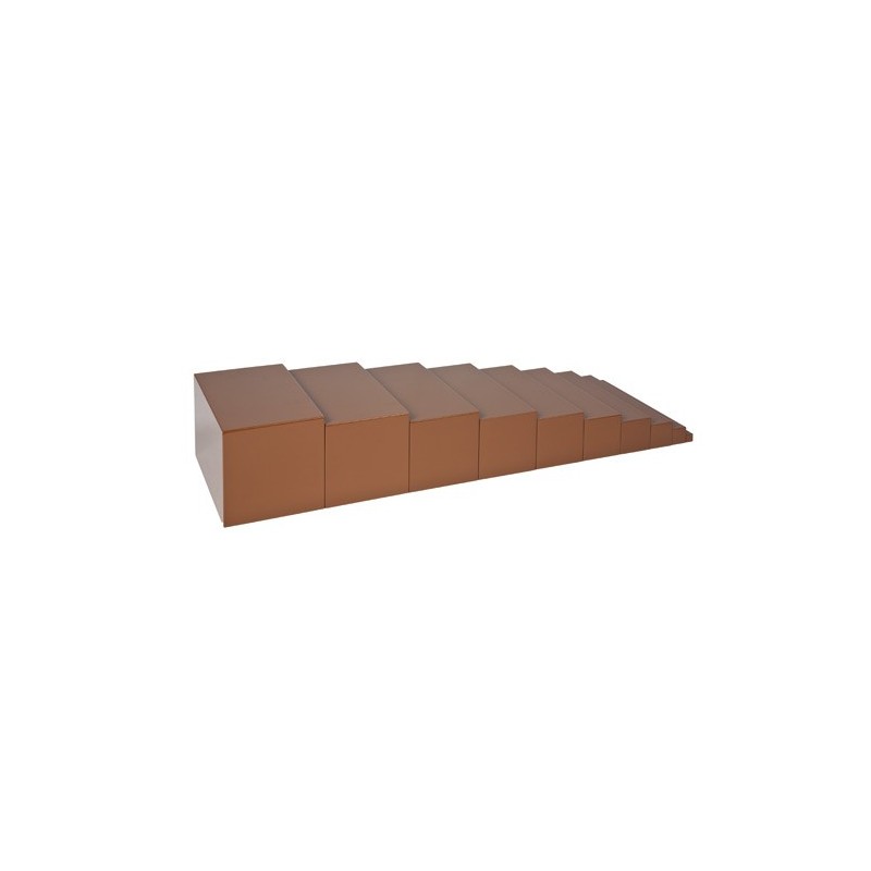 Braune Treppe (braun lackierte Ausführung)