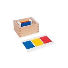 Farbtäfelchen: 2 mal 3 Farben