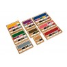 Set of nine compartments