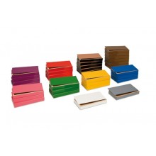 Set of 33 filling boxes (storage boxes)