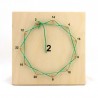 Number stars painted in wooden box