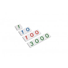 Kleine Zahlenkarten 1 - 3 000: Kunststoff
