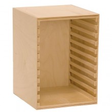 Zahlensterne in HOLZbox  lackiert