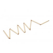 Golden Bead Chain Of 100: Individual Beads Glass
