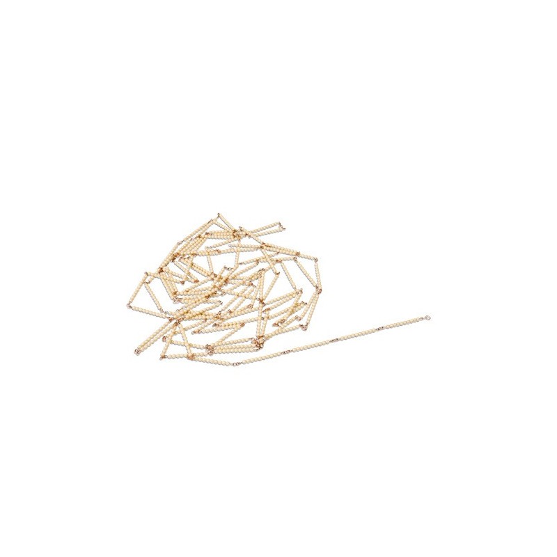 Golden Bead Chain Of 1000: Individual Beads Glass