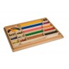 Geometric Stick Material