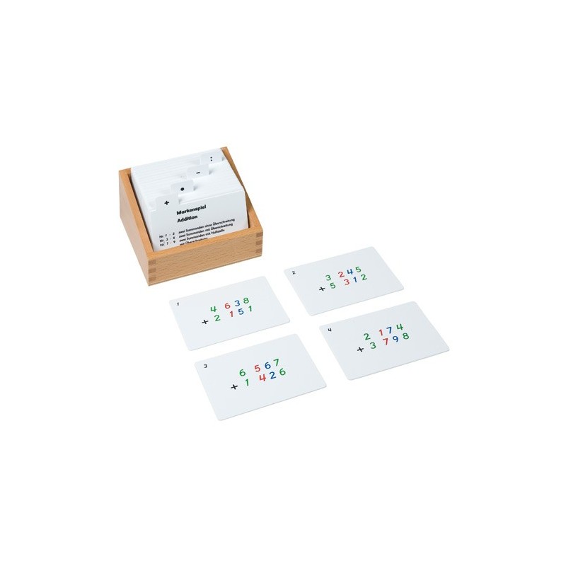 Box with tasks for the brand game