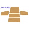 Card index boxes made of wood small narrow